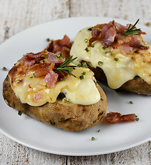 Image showing Baked Potatoes