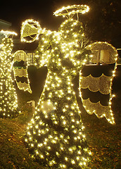 Image showing outdoor christmas decorations