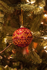 Image showing faith christmas tree decorations