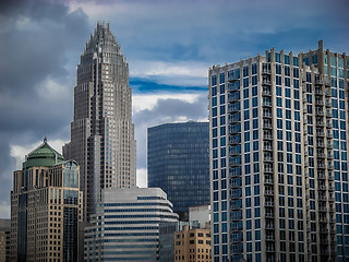 Image showing Skyline of Uptown Charlotte, North Carolina.