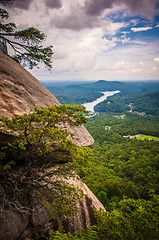 Image showing lake lure overlook