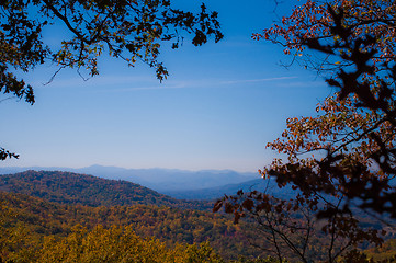 Image showing blue ridge parkway