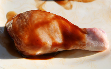 Image showing raw chicken drumstcik