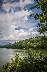 Image showing lake lure landscape