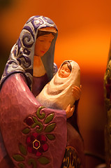 Image showing virgin with jesus 