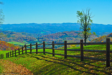 Image showing blue ridge parkway