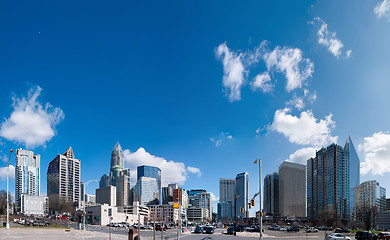 Image showing Skyline of Uptown Charlotte, North Carolina.