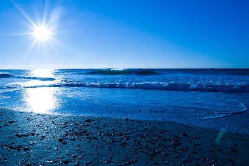 Image showing Wilmington coastal scene, Wilmington, North Carolina