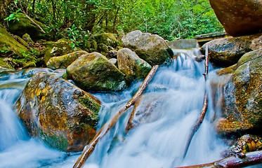 Image showing mountain streams