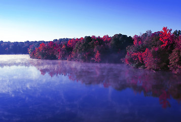 Image showing lake reflections