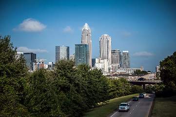 Image showing Skyline of Uptown Charlotte, North Carolina.