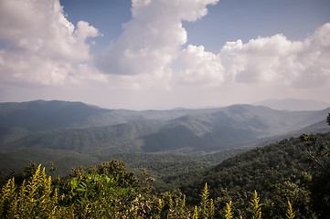 Image showing Appalachian Mountains from Mount Mitchell, the highest point in 