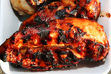 Image showing ready bbq chicken