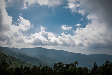 Image showing Appalachian Mountains from Mount Mitchell, the highest point in 