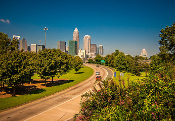 Image showing Skyline of Uptown Charlotte, North Carolina.