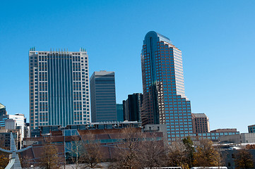 Image showing Skyline of Uptown Charlotte, North Carolina.