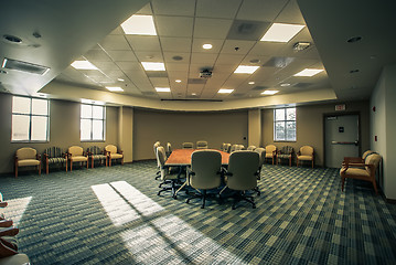 Image showing large conference room