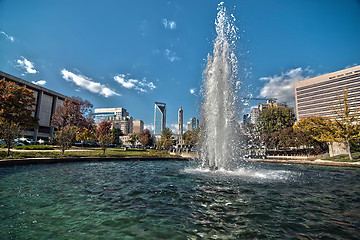 Image showing Skyline of Uptown Charlotte, North Carolina.