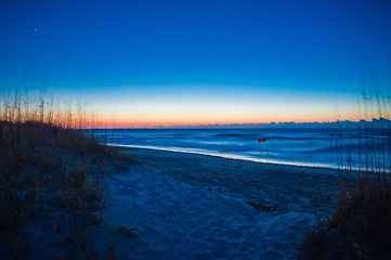 Image showing Wilmington coastal scene, Wilmington, North Carolina