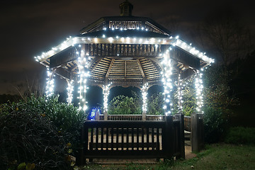 Image showing outdoor christmas decorations