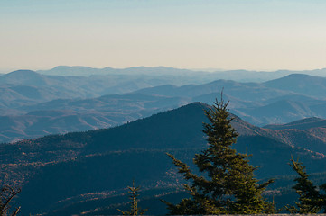 Image showing Appalachian Mountains from Mount Mitchell, the highest point in 