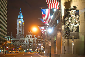 Image showing philadelphia skyline