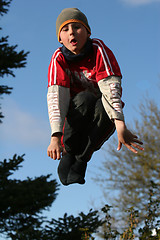 Image showing jumping expression