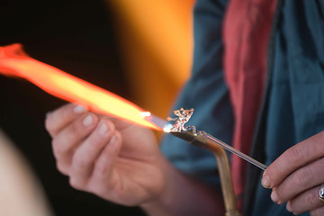 Image showing glass craftsman