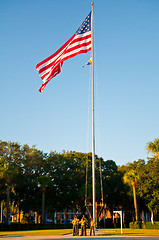 Image showing american flag