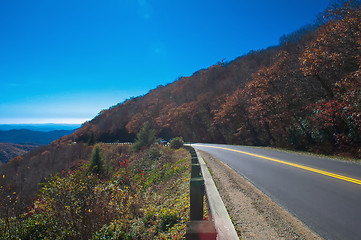 Image showing blue ridge parkway