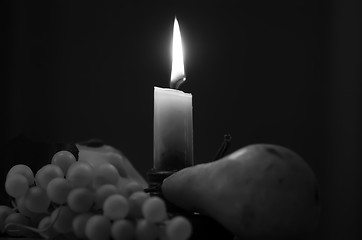 Image showing candle flame