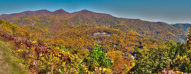 Image showing blue ridge parkway