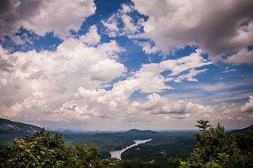 Image showing lake lure landscape