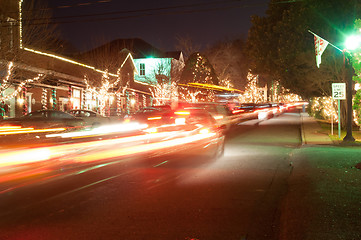 Image showing christmas town usa