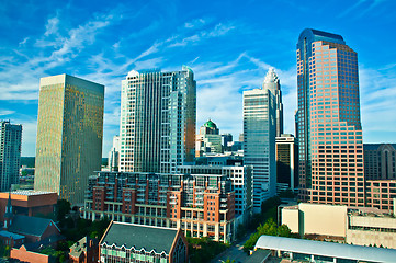 Image showing Skyline of Uptown Charlotte, North Carolina.