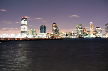 Image showing new jersey skyline