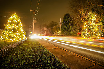 Image showing christmas town usa