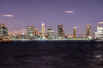Image showing new jersey skyline
