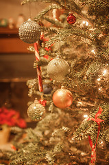 Image showing christmas tree ornaments