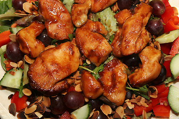 Image showing fancy chicken salad