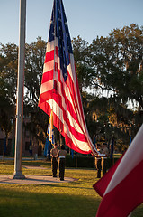 Image showing american flag