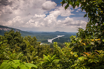 Image showing lake lure landscape