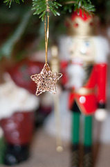 Image showing christmas tree ornaments