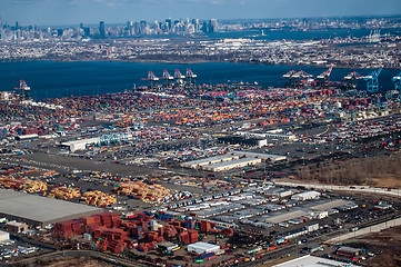 Image showing aerial over newark