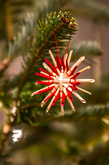 Image showing christmas tree ornaments