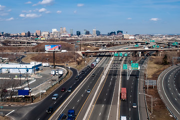 Image showing aerial over newark