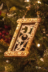 Image showing faith christmas tree decorations