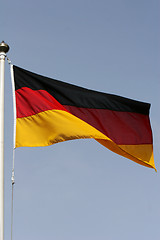 Image showing German flagpole