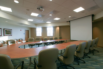 Image showing large conference room