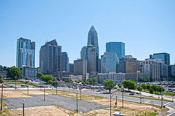 Image showing Skyline of Uptown Charlotte, North Carolina.